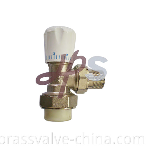 Brass Ppr Radiator Valve Hvr16